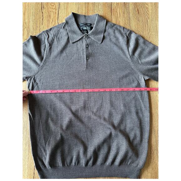 Pronto Uomo Extra Fine Merino Wool Sweater Size Large - Picture 4 of 5